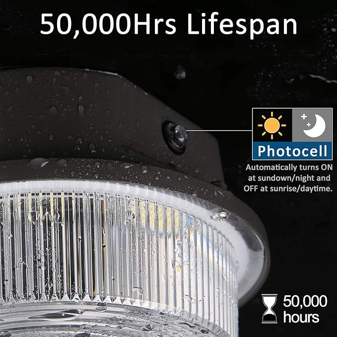 LED Barn Light, Dusk to Dawn Outdoor Yard Light - Image 3