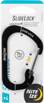 Nite IZE SlideLock Carabiner Stainless Steel by Nite+Ize