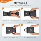 SKYSPER 10L Hiking Backpack Small Foldable Daypack Packable Lightweight Hiking - Image 2