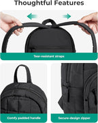 BAGSMART College Laptop Backpack, Mini Backpack - Image 7