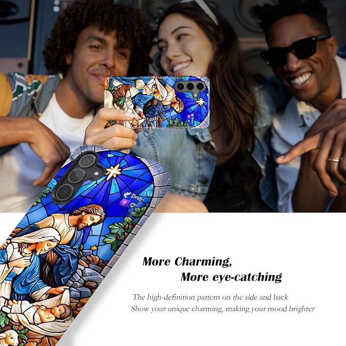 Compatible for Samsung Galaxy A27 5G Case, Dual Layer Heavy Duty 2 in 1 - Image 4