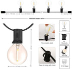 DAMAING Outdoor 100FT Globe String Lights - Image 9