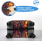 Luggage Cover Protector for 30-32 Inch Suitcases, TSA Approved Elastic Travel - Image 5