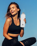 Insulated Water Bottle with Lid, 25 oz Reusable Leak-Proof Metal Stainless - Image 6