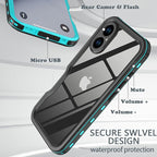 for iPhone 16 Plus Case Waterproof, Full-Body Hard Case Built-in - Image 6