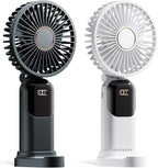 GOCKERA Portable Fan, 4200mAh Battery Operated Fan, 5 Speeds&Digital Display by GOCKERA