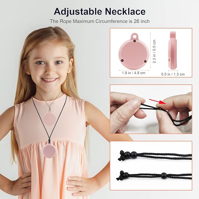 Airtag Holder Waterproof Necklace Keychain Case - Image 5