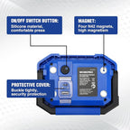WORKPRO LED Work Light, Rechargeable Magnetic Work Lights - Image 6