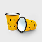 Suck UK Smiley Enamel Tumbler - Image 2