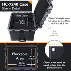 Lykus HC-7240 Large Waterproof Hard Case - Image 3
