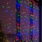 Dazzle Bright 300 LED Curtain String Lights, Christmas Fairy Lights - Image 6