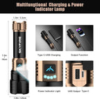 SKYFIRE Rechargeable Flashlights High Lumens - Image 6