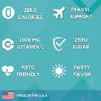 Electrolyte Powder Sugar-Free Hydration Packets Strawberry Lemonade HydroMATE - Image 3