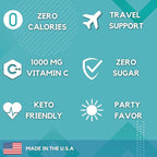 Electrolyte Powder Sugar-Free Hydration Packets Variety Pack HydroMATE 30 Sticks - Image 3