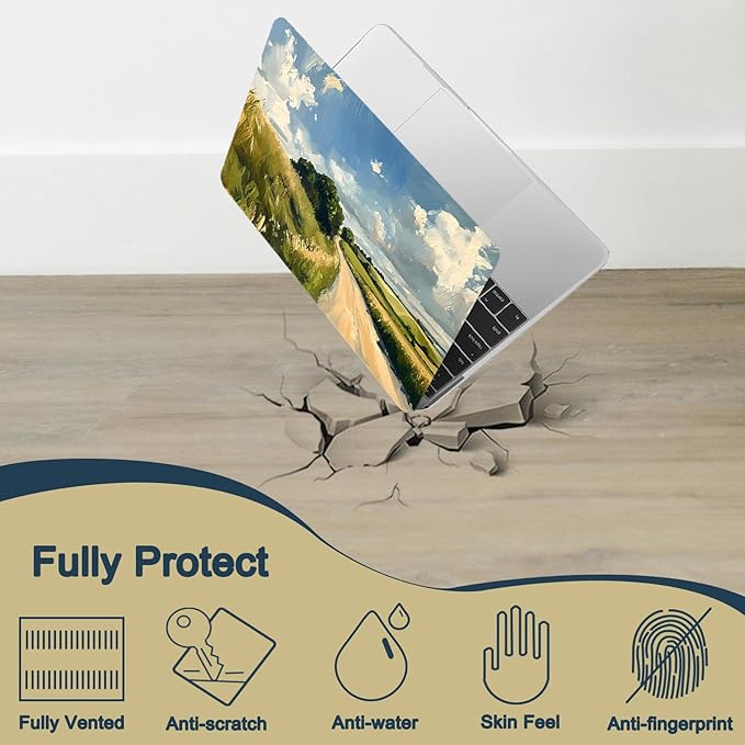 Printed Case for MacBook Air M1 13 inch 2020 2019 2018 Release, Aesthetic Hard - Image 5