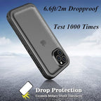 Cozycase Waterproof Case for iPhone 11 Pro Max Underwater Shockproof Full-Body - Image 4