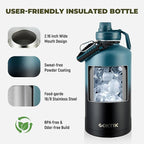 COKTIK 128oz Insulated Water Bottle - Image 2