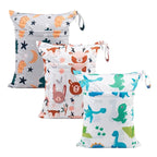 babygoal Wet Dry Bags for Baby Cloth Diapers, Washable Travel Bags, Gym Bag for by babygoal