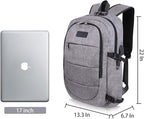 Tzowla Travel Laptop Backpack Water Resistant Anti-Theft Bag - Image 6