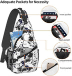 Shark Sling Bag For Women Men Fashion Backpack Crossbody Shoulder Bag Sling - Image 4