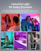 Combuh Rechargeable RGB Ambient Shower Light Waterproof Inside, LED 13 Color - Image 7