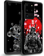 for Samsung Galaxy S20 Ultra Case, Sakura Japanese Samurai Pattern Graphic - Image 2