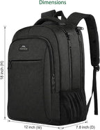 MATEIN Business Laptop Backpack, 15.6 Inch Travel Laptop Bag Rucksack, - Image 2