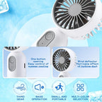 Rossesay 1 Pcs Mini Portable Fan Bulk Cute Handheld Lightweight Small Little - Image 4