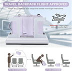 coofay Travel Backpack Carry on Flight Approved Mochila De Viaje Personal Item - Image 2