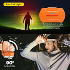 MIOISY Rechargeable Headlamp, High Lumen 5 LED Head Lamp - Image 5