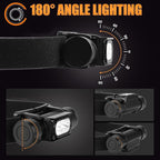 Headlamp Rechargeable, 2000 Lumen Super Bright LED Head Lamps - Image 3