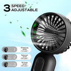 Rossesay 72 Pcs Mini Portable Fan Bulk Cute Handheld Lightweight Small Little - Image 3