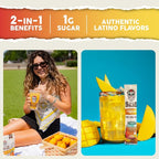 Salud 2-in-1 Hydration Packets + Immunity Electrolytes Powder, Mango - Image 2
