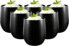 14-ounce Plastic Stemless Wine Glasses, All Purpose Arcylic Glasses by ZAINCA