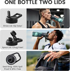 RAYMYLO Insulated Water Bottle 40 oz, Triple Wall Vacuum Stainless Steel - Image 5