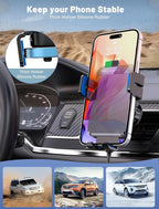 Wireless Car Charger, MOKPR Auto-Clamping Car Mount 15W/10W/7.5W Fast Charging - Image 6