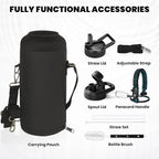 RAYMYLO Insulated Water Bottle 87 oz, Triple Wall Vacuum Stainless Steel - Image 6