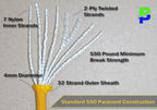 BORED? PARACORD! 550 lb Paracord – Ideal - Image 2