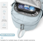 coofay Gym Backpack For Women Waterproof Backpack - Image 4