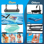 PEDVSTY Large Waterproof Phone Pouch, Cell Phone Dry Bag - Image 2