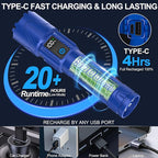 Rechargeable Tactical Flashlights 2000 High Lumens - 5000mAh Super Bright LED - Image 6