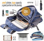 35L Lightweight Packable Backpack Waterproof Durable Hiking Travel Backpack - Image 7