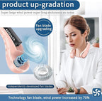 ASNUG Portable Neck Fan, Neck Fans - Image 2