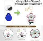 BORKUANA Leather Keychain Holder Case Compatible - Image 4