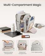 LOVEVOOK Travel Backpack for Women, 50L Carry On Backpack Flight Approved - Image 4