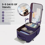 LOVEVOOK Travel Backpack for Women, 40L Carry On Backpack - Image 2