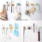 iBetterLife Razor Holder for Shower Hooks – 6Pcs Self Adhesive Wall Mounted - Image 3