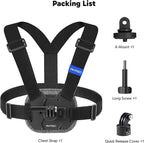 AKASO Quick Release Adjustable Chest Mount Harness Strap - Image 7