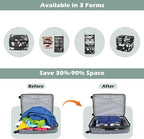 Surblue Hanging Closet Storage Bag Collapsible 3-Shelf Washable Oxford Fabric - Image 3