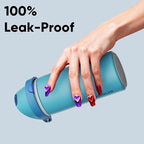 Insulated Water Bottle with Straw - Image 6